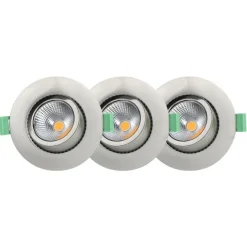 Llitt Lisa LED Downlight 230V 3-pack