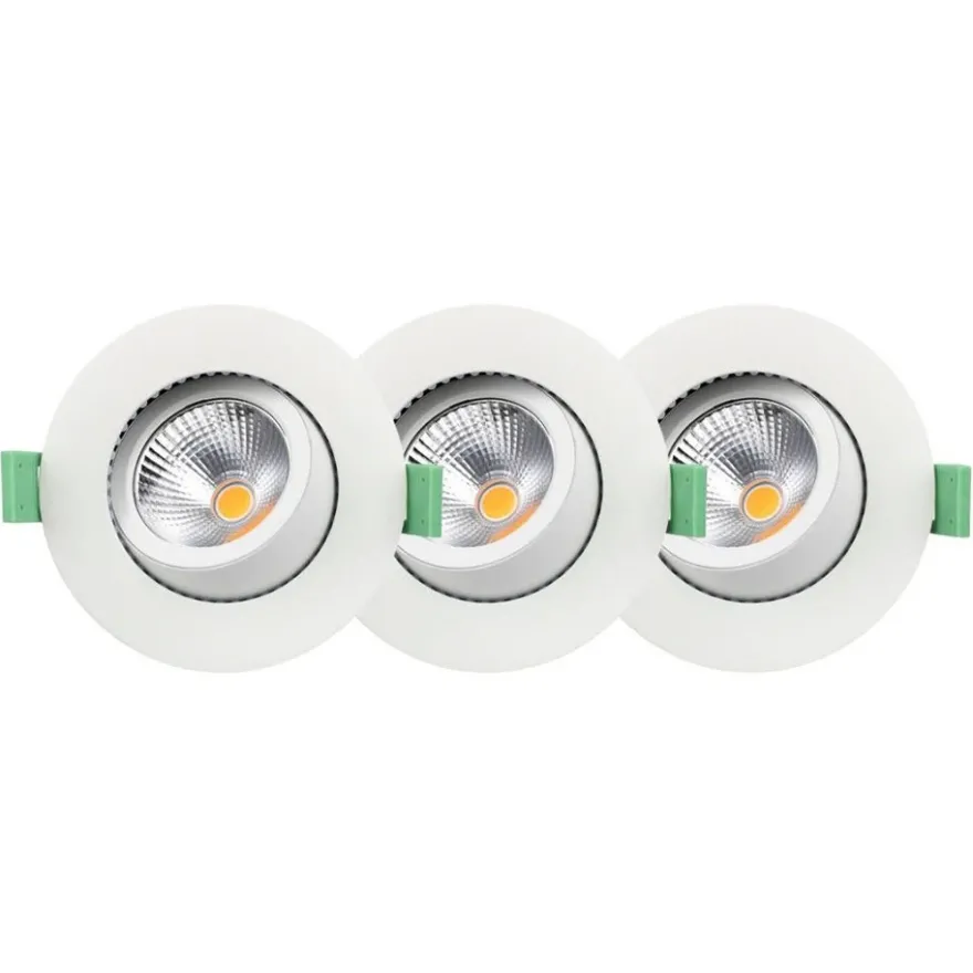 Llitt Lisa LED Downlight 230V 3-pack
