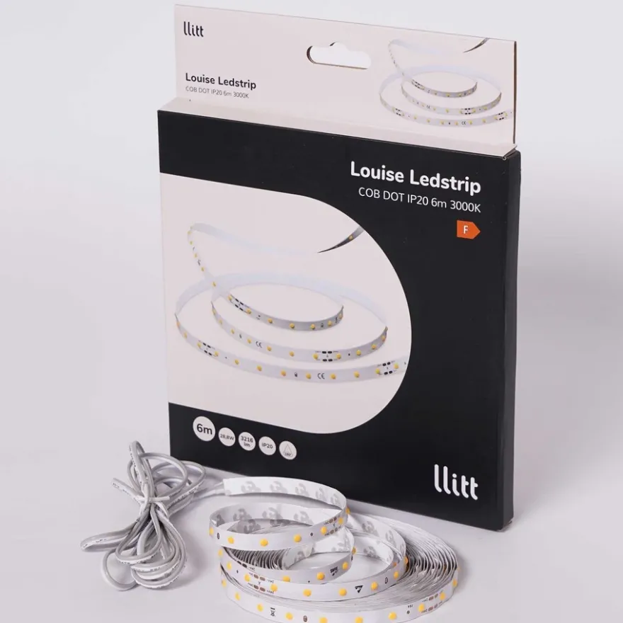 Llitt Louise Ledstrip COB DOT IP20 6m