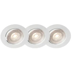 Llitt Sara LED Downlight 230V 3-pack