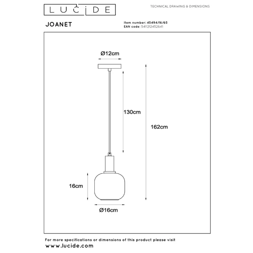 Lucide Joanet 16 Pendel