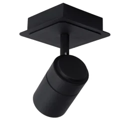 Lucide Lennert 1L Takspotlight IP44 Svart