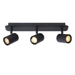 Lucide Lennert 3L Takspotlight IP44 Svart