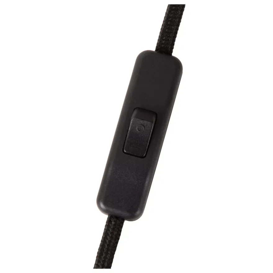 Lucide Tachina E27 Bordslampa Trä/Linne