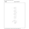 Lucide Tiana 4L Takspotlight GU10 Taupe