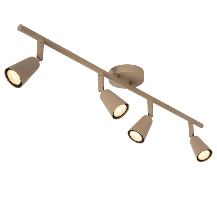 Lucide Tiana 4L Takspotlight GU10 Taupe