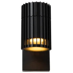 Lucide Timbala Vägglampa Enkel GU10 Svart