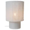 Lucide Tissaja 30 Bordslampa E27 Linne/Betong