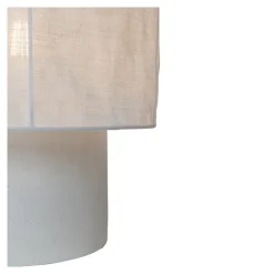 Lucide Tissaja 30 Bordslampa E27 Linne/Betong