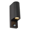 Lucide Zaro Round Vägglampa Dubbel Sensor GU10