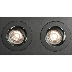 Namron Alfa Downlightram Fyrkant Dubbel