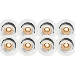 Namron Alfa Reflektor Tune LED Downlight 10W 8-pack