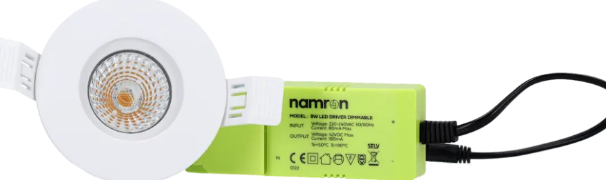 Namron Altea LED Downlight Tune 8W 230V