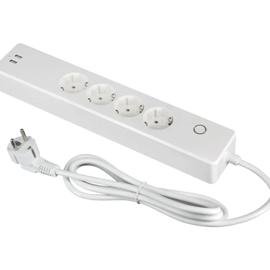 Namron ZigBee Grenuttag 4-vägs + 2xUSB-A
