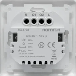 Namron Zigbee 2 Kanal 16A