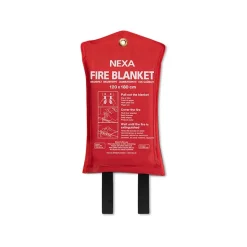 Nexa Brandfilt Silikon FBS-180 180x120cm Röd