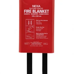 Nexa Brandfilt Silikon 120x120cm Röd Box