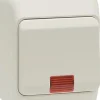 Nordic strömbrytare IP44 med lampa