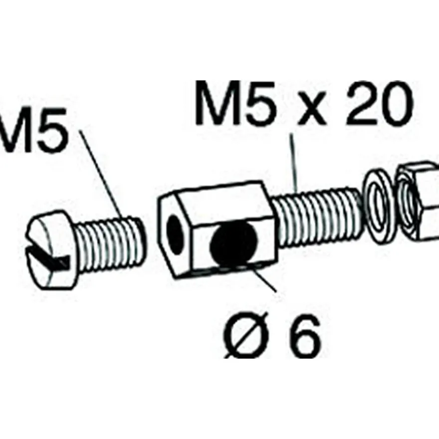 Potentialanslutningsskruv