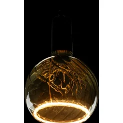 Segula LED Floating Globe 150 Twist Smokey Grey