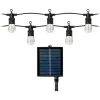 Solar Filament LED Ljusslinga Solcell 10m