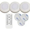 Star Trading Functional LED Batterilampa 3-pack Fjärrkontrol