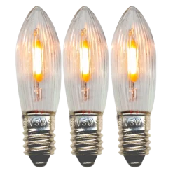 Star Trading Reservlampa Filament Universal 3-pack LED E10