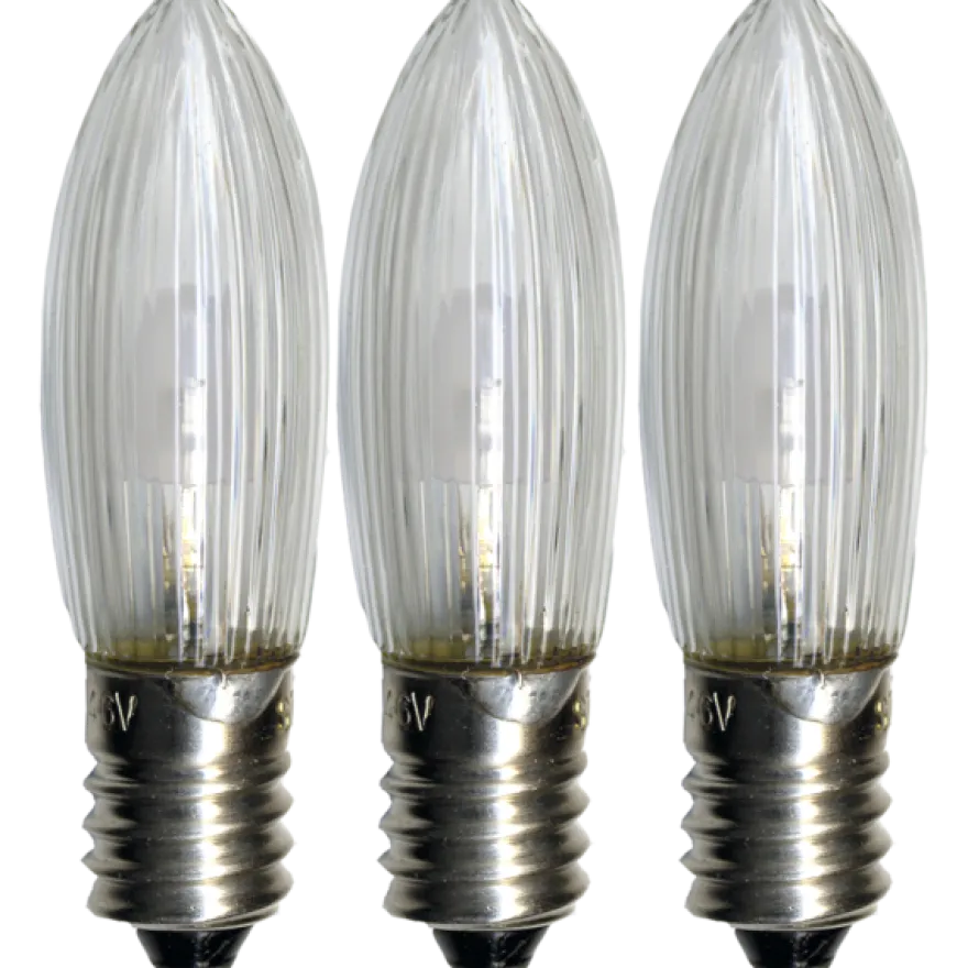 Star Trading Reservlampa LED Universal 3-pack E10