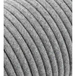 Textilkabel Grå 2x0,75mm²