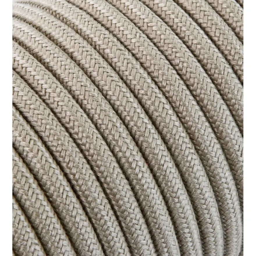 Textilkabel Sand 3x0,75mm²