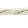 Textilkabel Tvinnad Benvit 3x0,75mm²