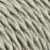 Textilkabel Tvinnad Linne Beige 2x0,75mm²