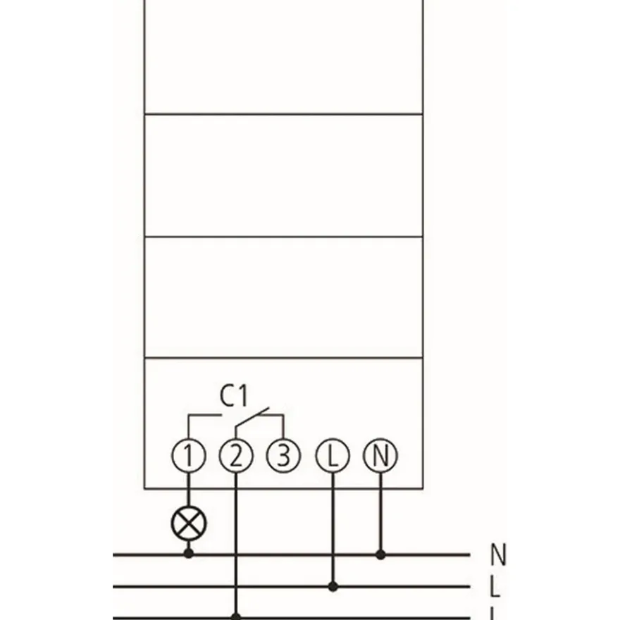 Theben mekanisk kopplingsur Syn161