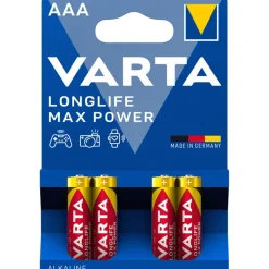 Varta Batteri Max Tech AAA LR03 4-pack