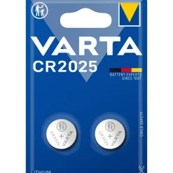 Varta Knappcellsbatteri Lithium CR2025 2-pack