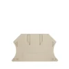 Weidmüller Ändplatta för WDU 2,5-10mm2 Beige