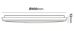 Westal Athena Plafond LED 35W
