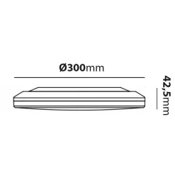 Westal Plafond Athena II 18W 4K