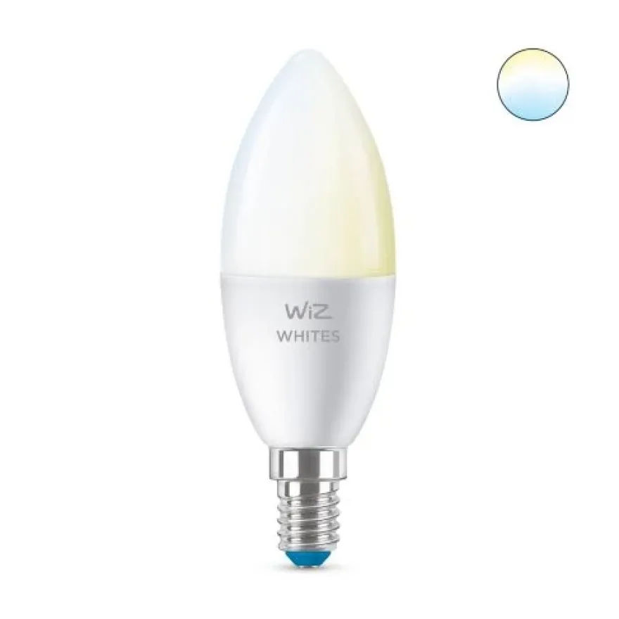 WiZ LED White Kron 4,9W (40W) E14 WiFi