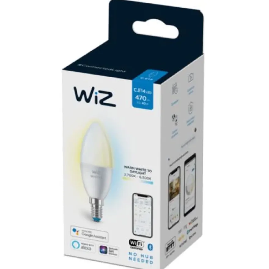WiZ LED White Kron 4,9W (40W) E14 WiFi